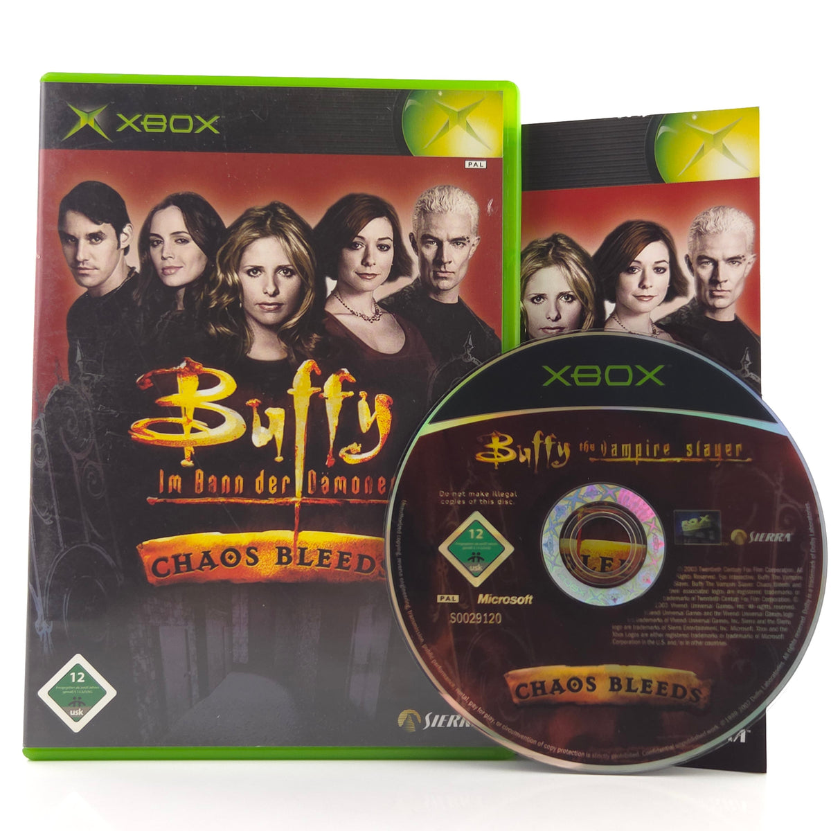 Xbox Classic Spiel Buffy Chaos Bleeds OVP