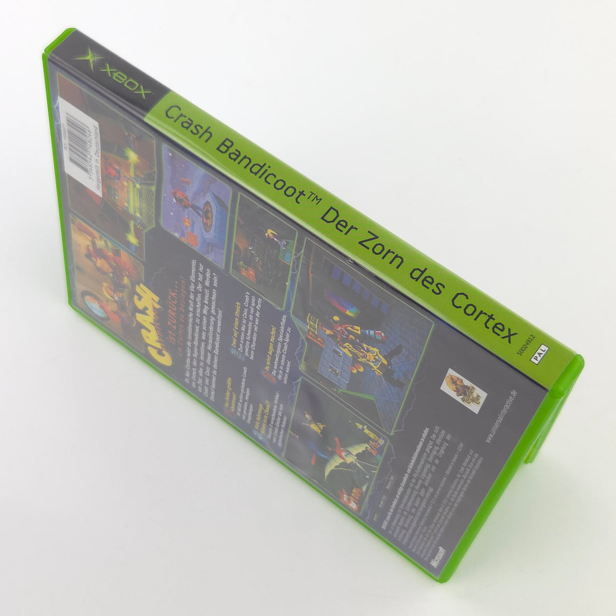Microsoft Xbox Spiel Crash Bandicoot Der Zorn des Cortex OVP PAL
