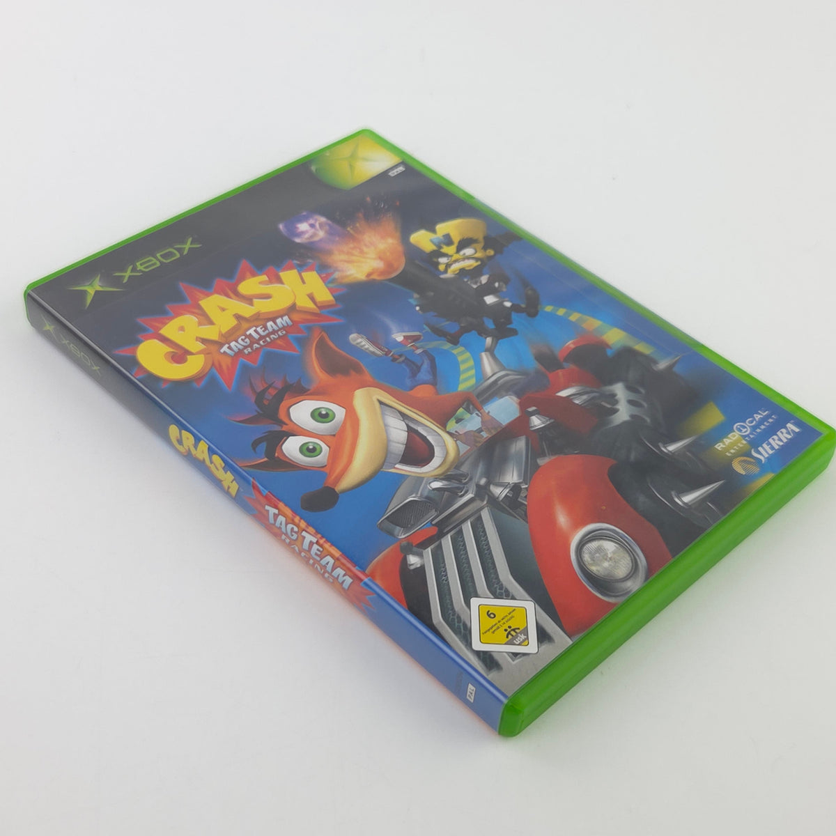 Xbox Spiel Crash Tag Team Racing OVP