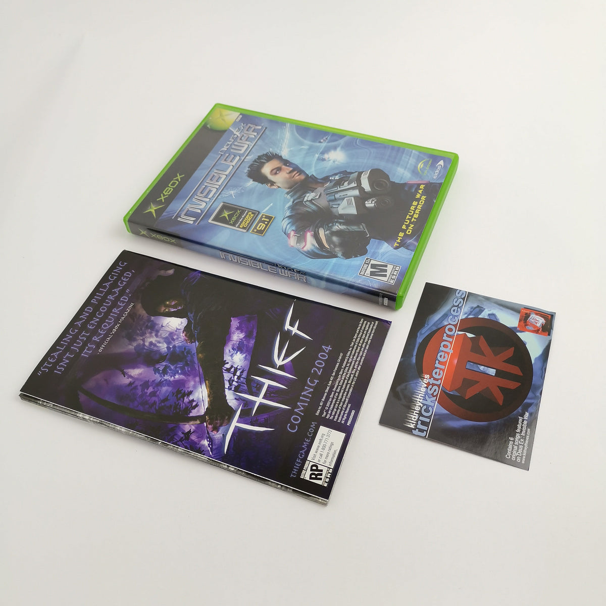 Microsoft Xbox Classic Spiel – Deus Ex Invisible War OVP