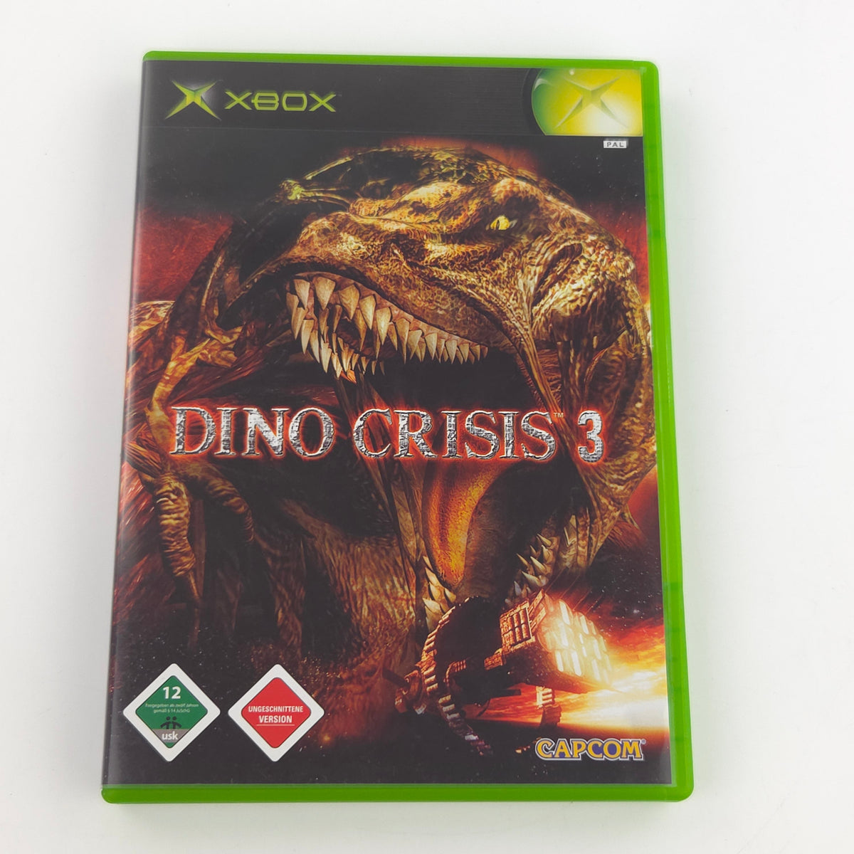 Microsoft Xbox Spiel Dino Crisis 3 OVP PAL