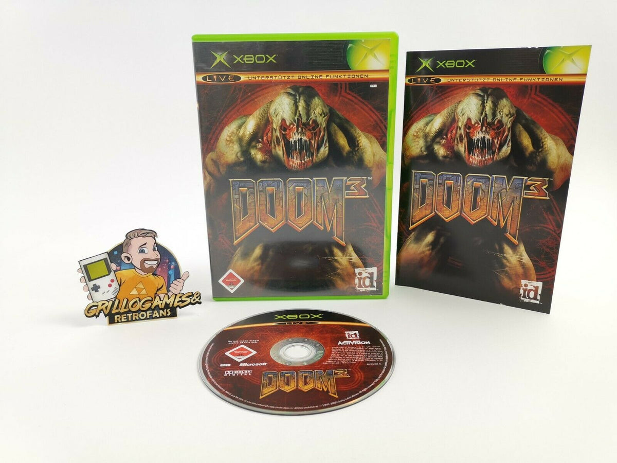 Xbox Classic Spiel – Doom 3 OVP PAL