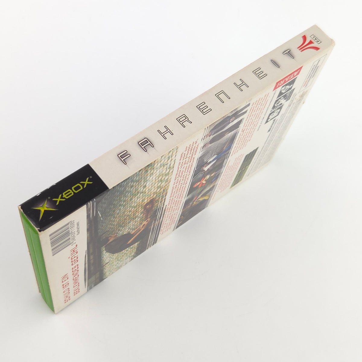 Microsoft Xbox Classic Spiel: Fahrenheit - CD-Rom Anleitung OVP (DE PAL)