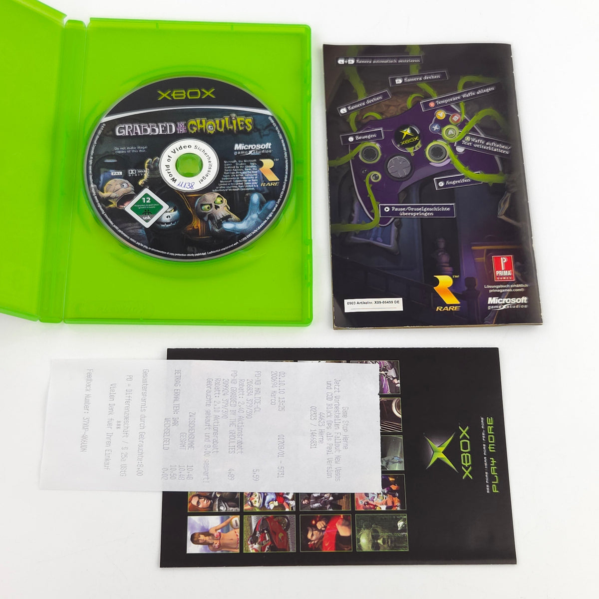 Microsoft Xbox Spiel Grabbed by the Ghoulies OVP