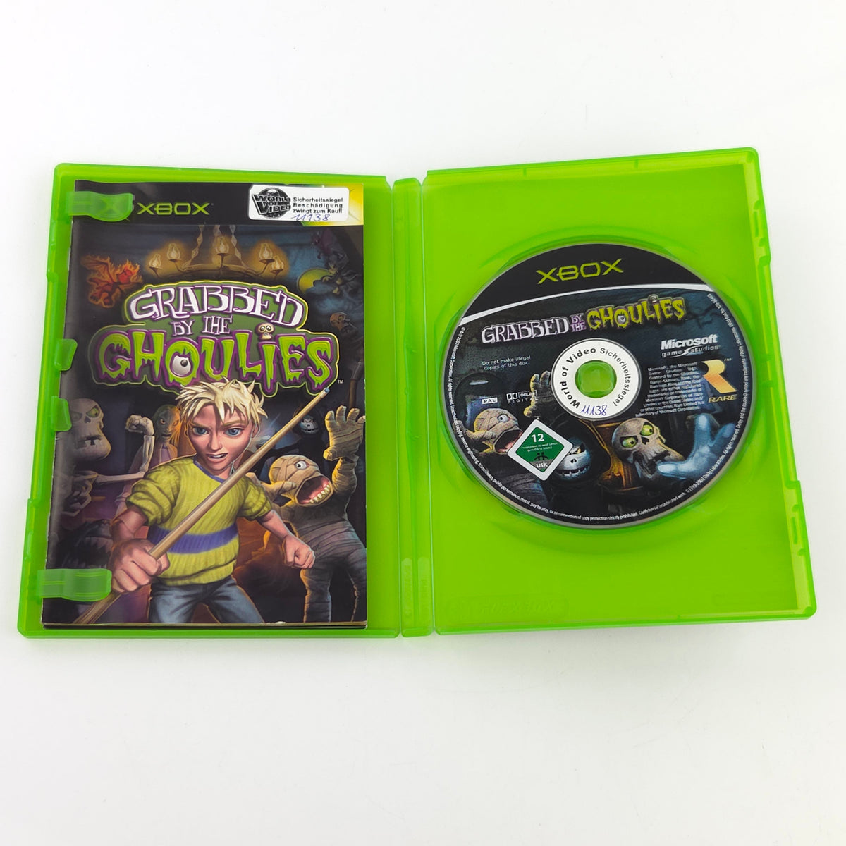 Microsoft Xbox Spiel Grabbed by the Ghoulies OVP