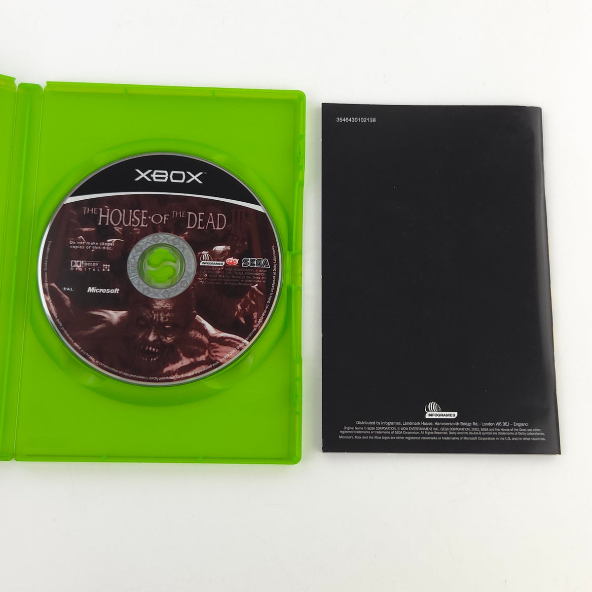 Microsoft Xbox Spiel House of the Dead III OVP PAL