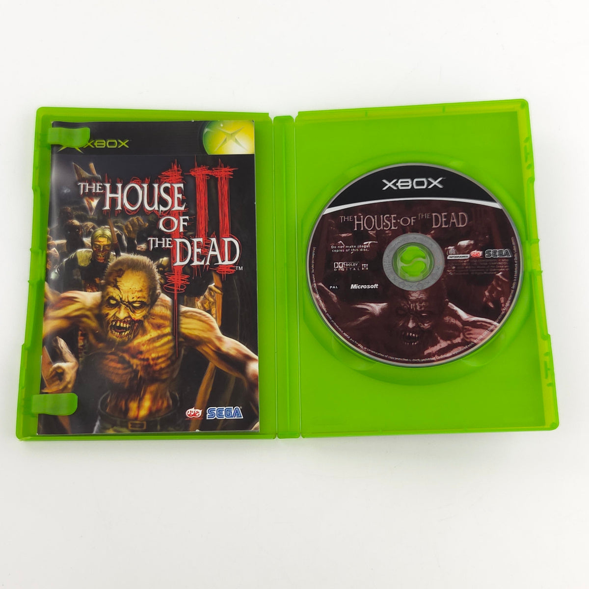 Microsoft Xbox Spiel House of the Dead III OVP PAL