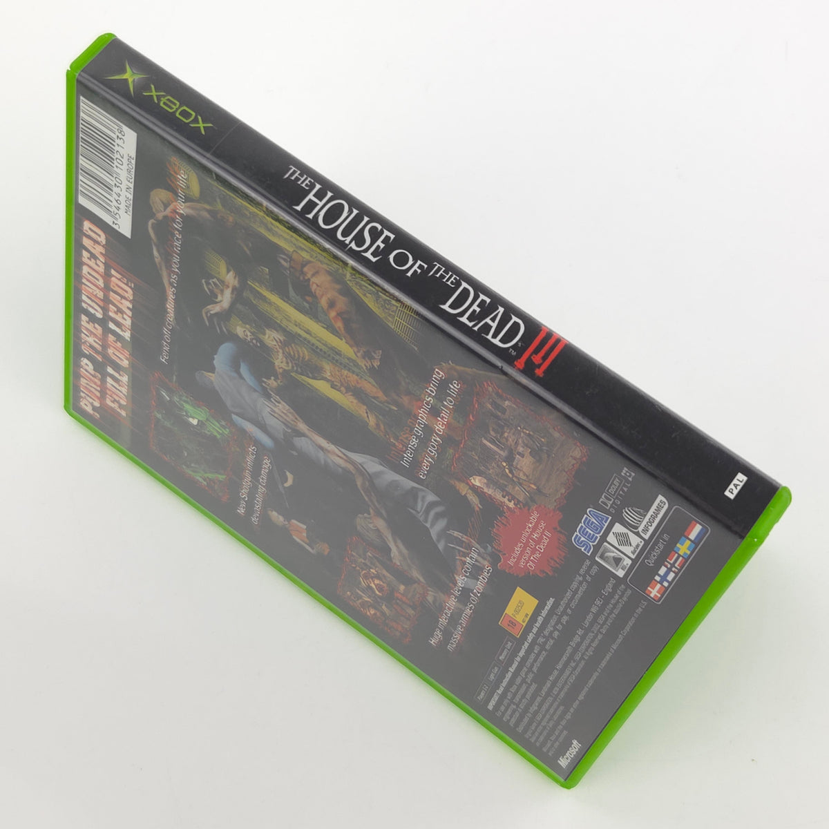 Microsoft Xbox Spiel House of the Dead III OVP PAL