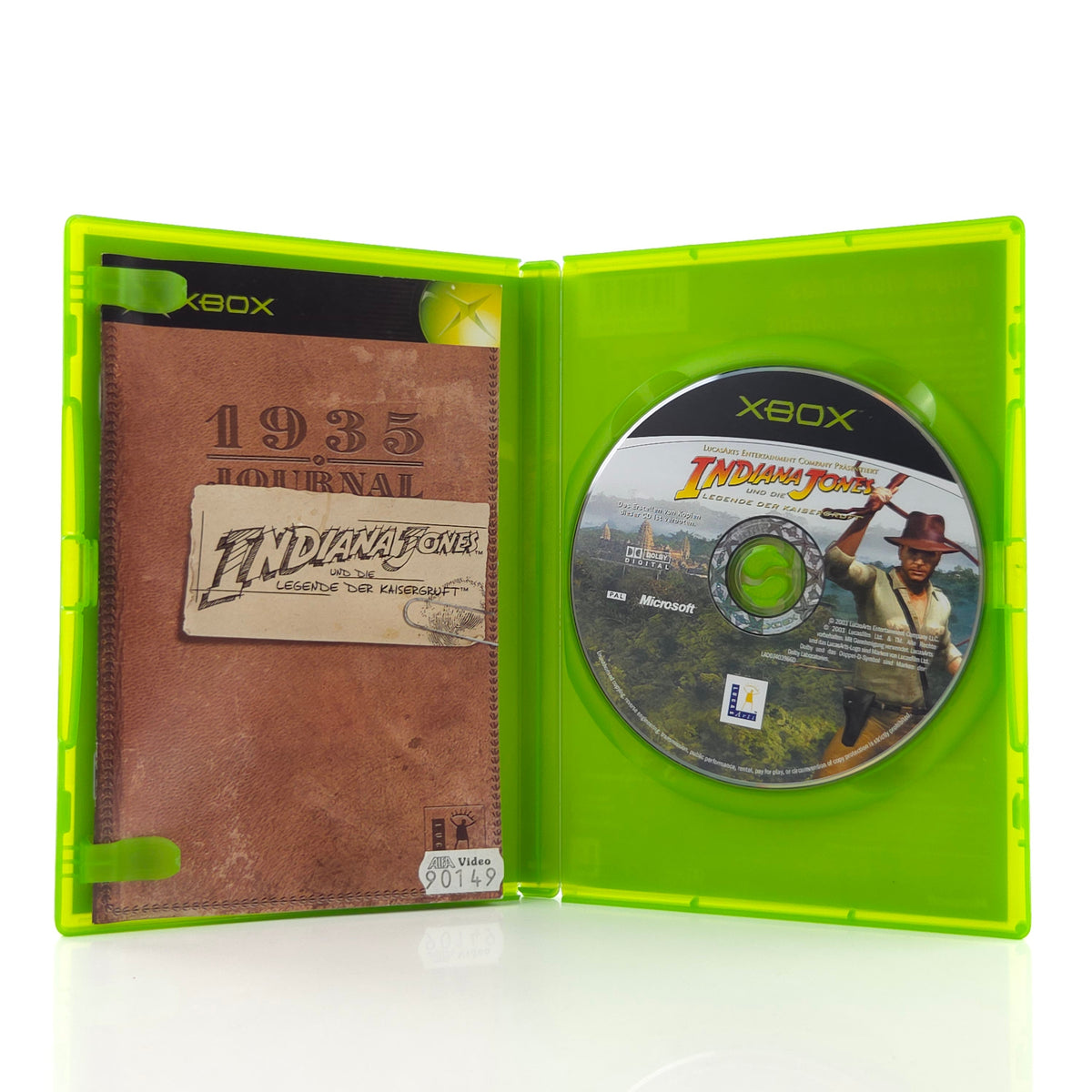 Xbox Classic Spiel Indiana Jones Kaisergruft OVP
