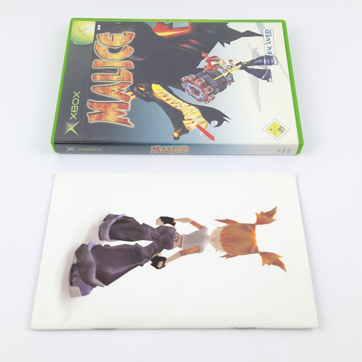 Microsoft Xbox Classic Spiel: Malice - OVP Anleitung CD | deutsche PAL Version
