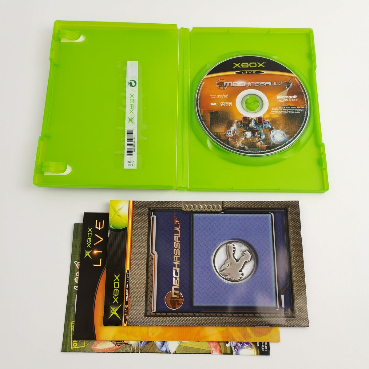 Microsoft Xbox Classic Spiel – Mechassault (OVP PAL)