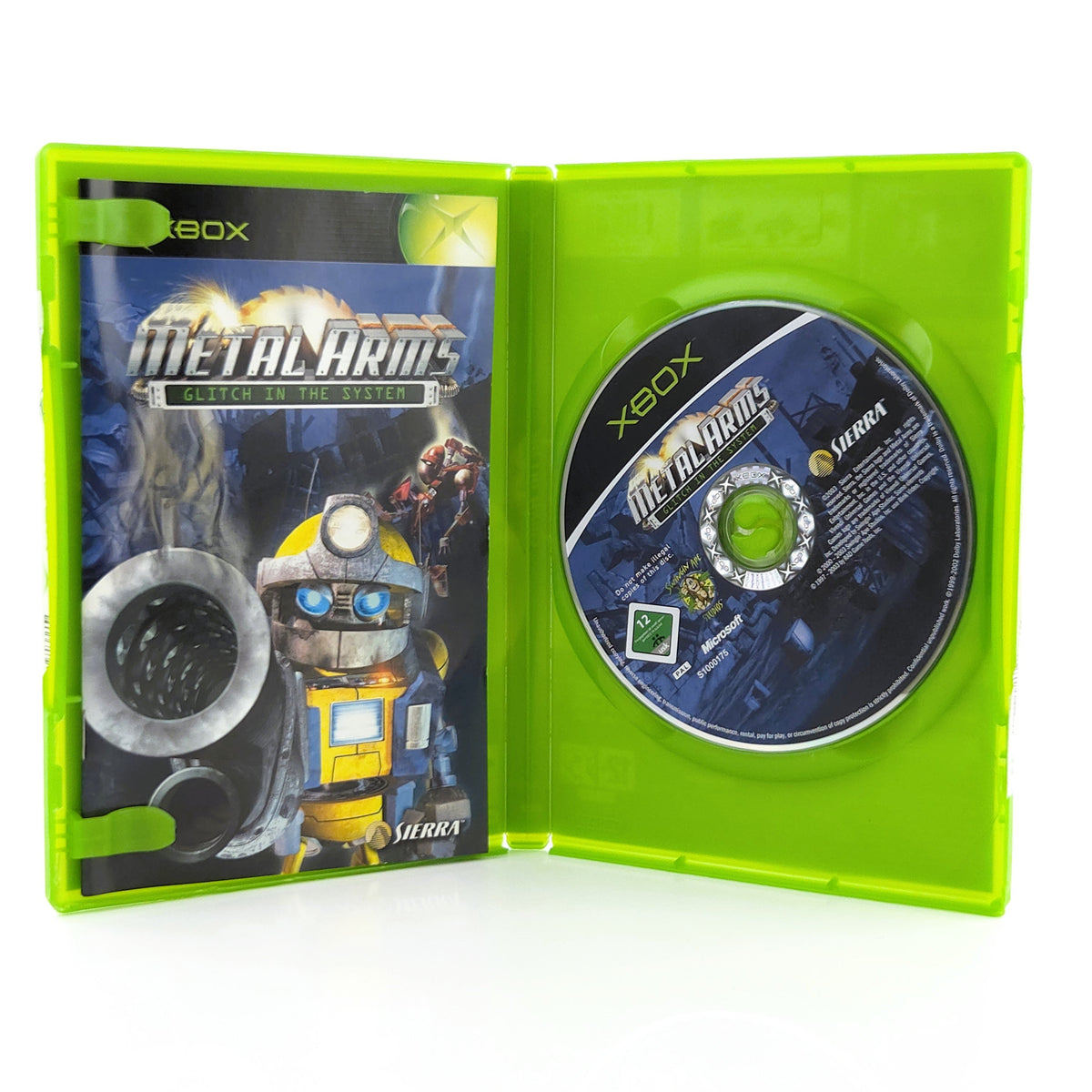 Xbox Classic Spiel Metal Arms OVP