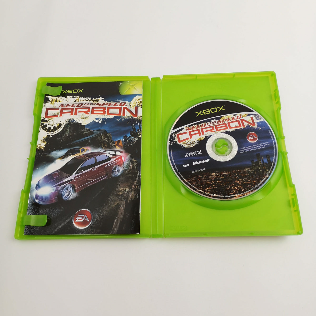 Microsoft Xbox Classic Spiel – Need for Speed Carbon PAL OVP