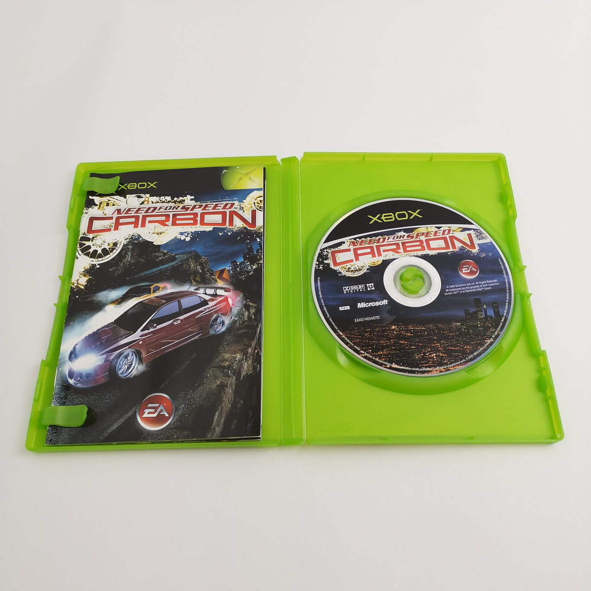 Microsoft Xbox Classic Spiel – Need for Speed Carbon (PAL OVP)