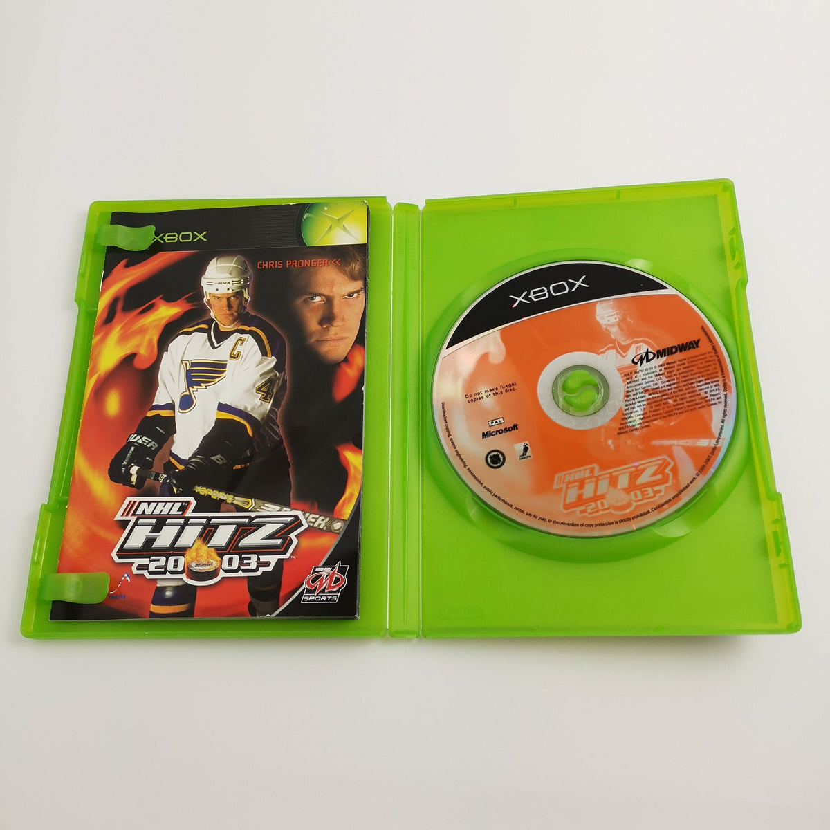 Microsoft Xbox Classic Spiel – NHL Hitz 2003 (PAL OVP)