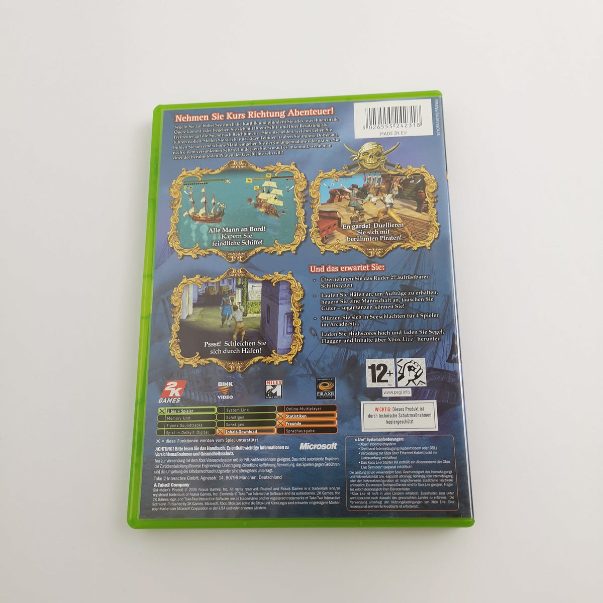 Xbox Classic Spiel – Pirates Live the Life (PAL OVP)