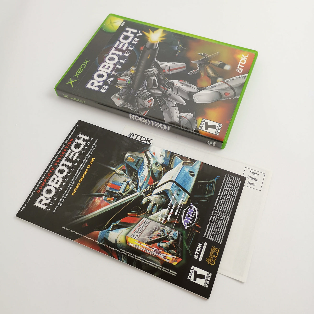 Xbox Classic Spiel – Robotech Battlecry (NTSC-U/C OVP)