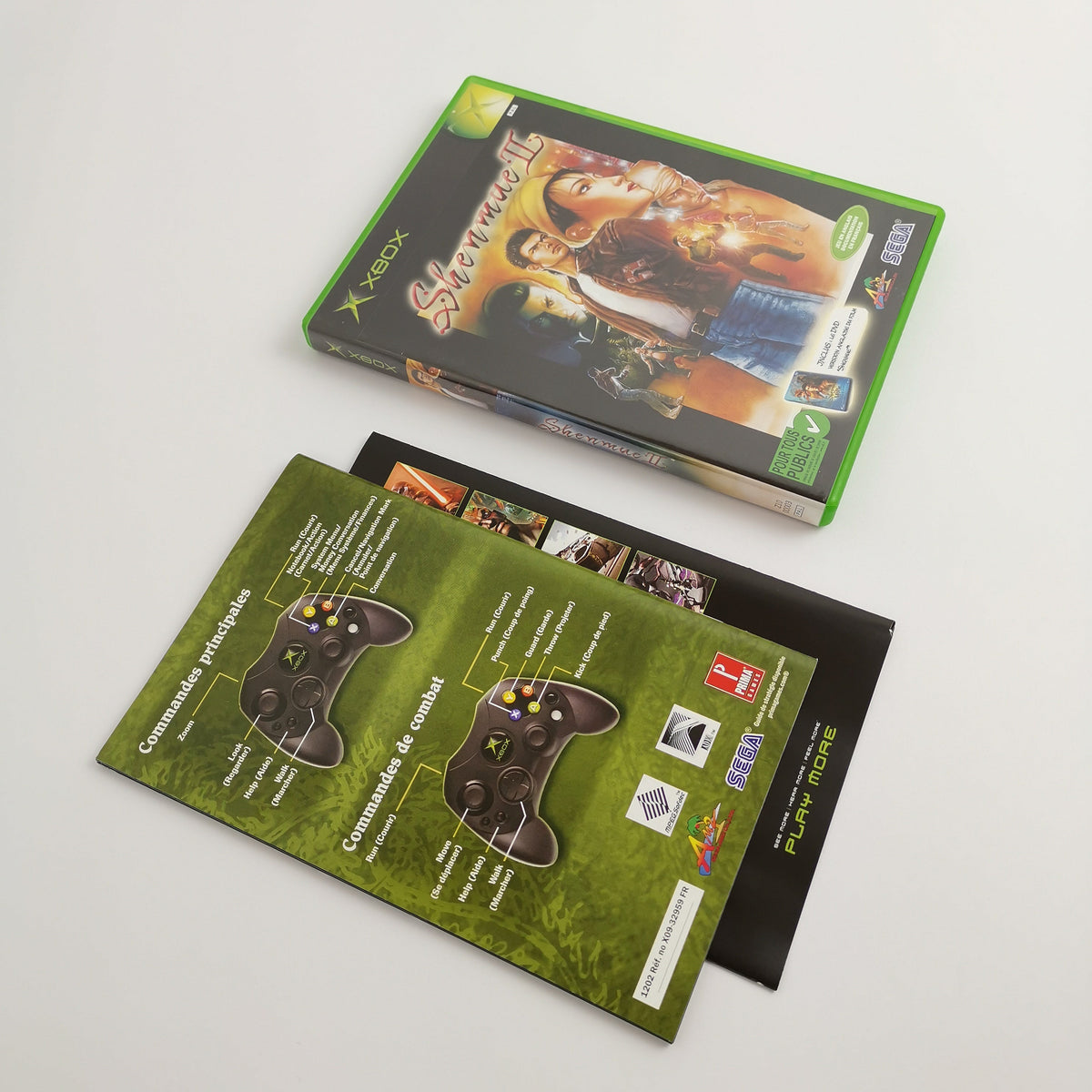 Microsoft Xbox Classic Spiel – Shenmue II 2 PAL OVP FRA
