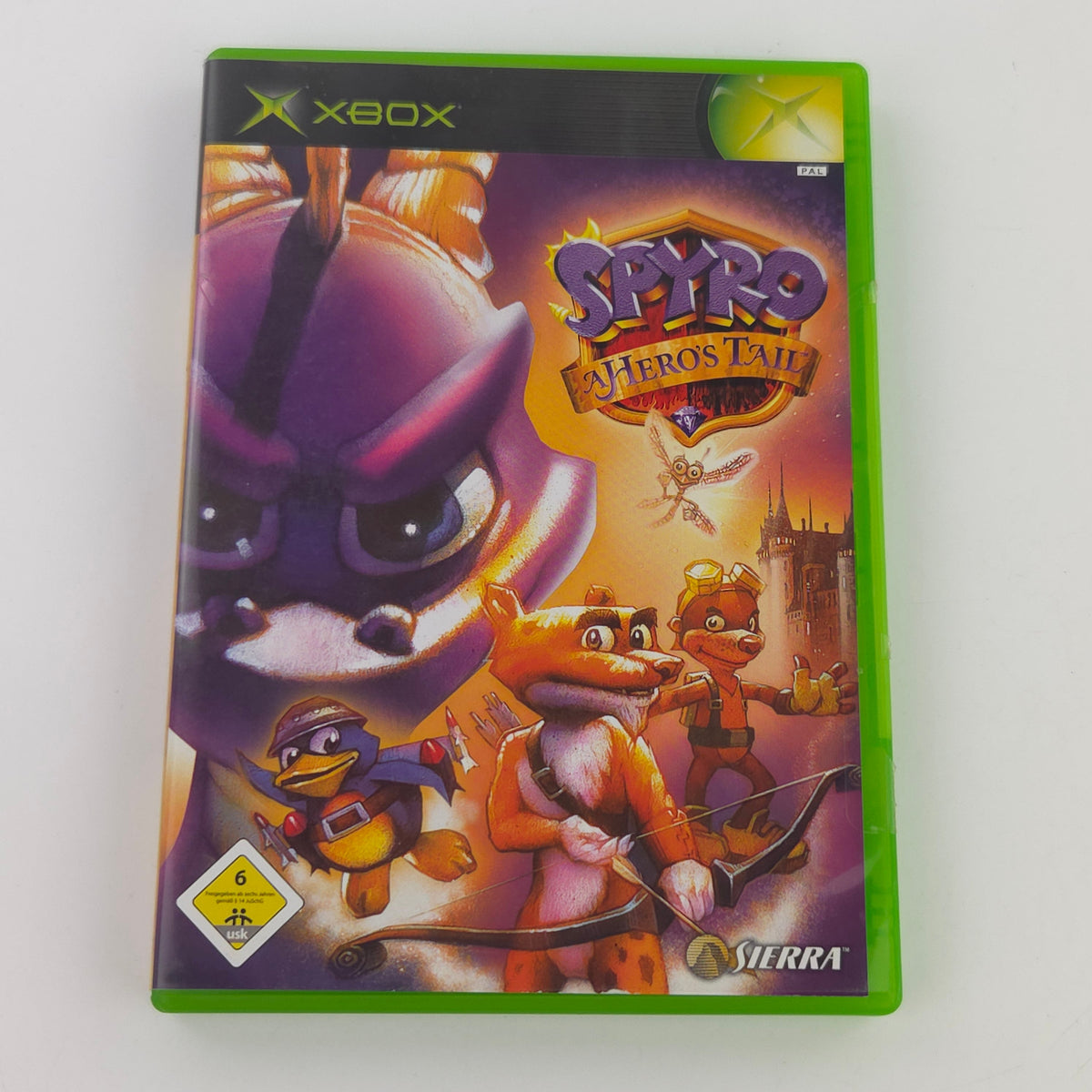 Microsoft Xbox Spiel Spyro A Heros Tail OVP PAL