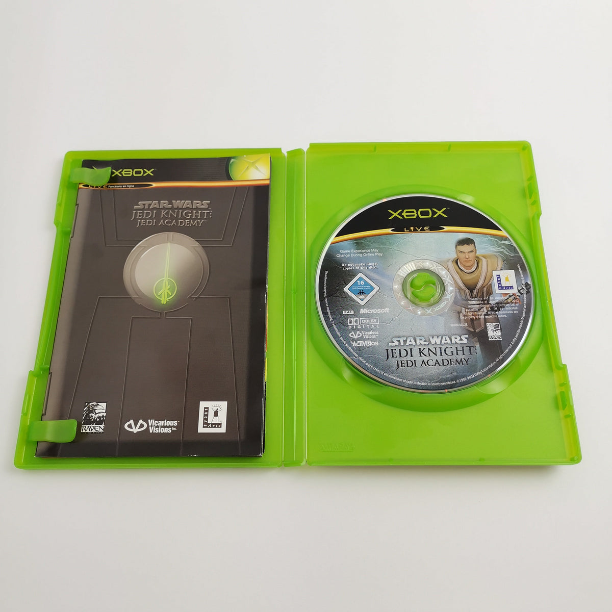 Xbox Classic Spiel – Star Wars Jedi Knight (PAL OVP)