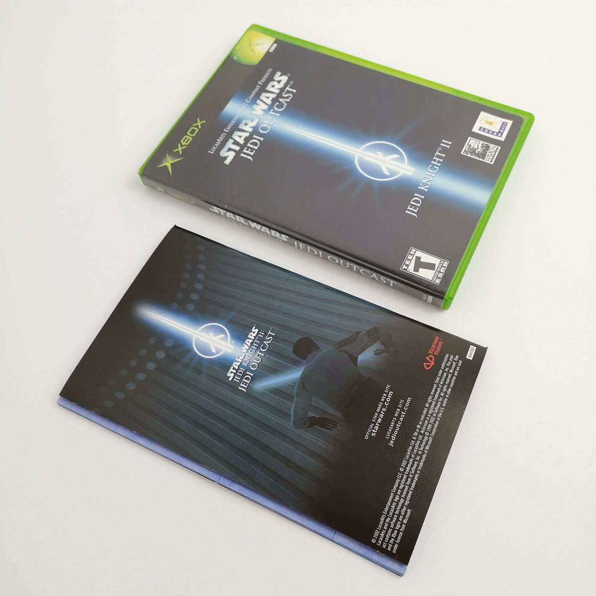 Microsoft Xbox Classic Spiel – Star Wars Jedi Outcast OVP