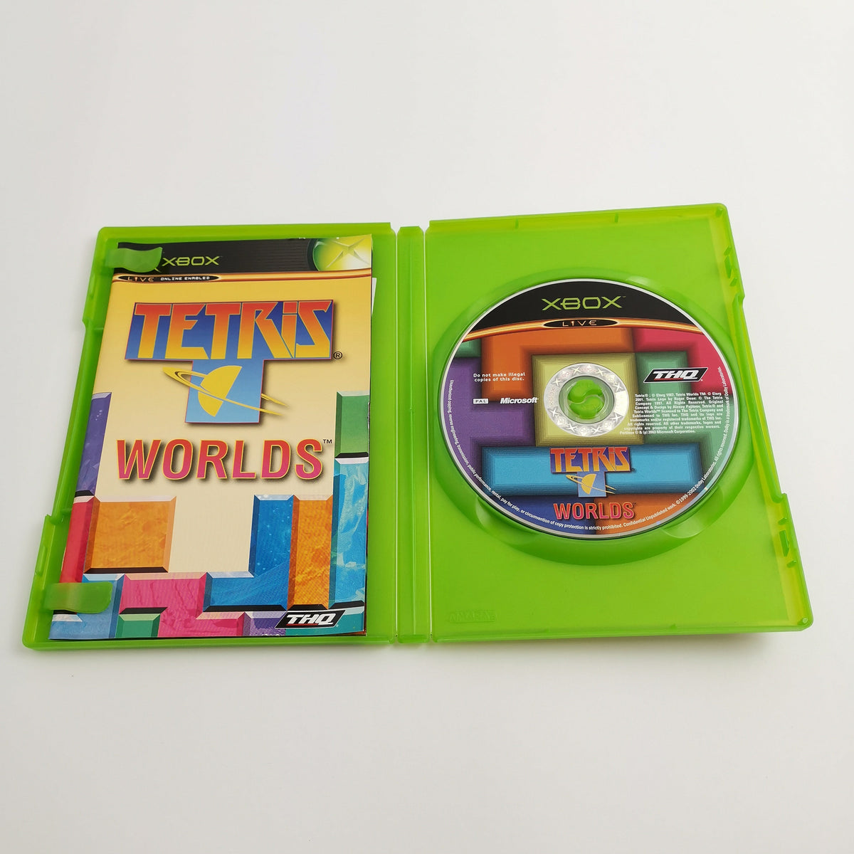 Microsoft Xbox Classic Spiel – Tetris Worlds (PAL OVP)