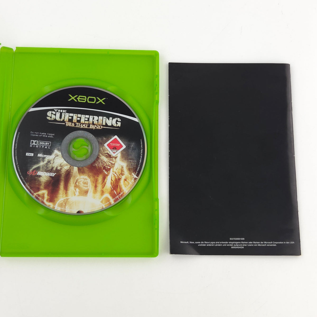 Microsoft Xbox Spiel The Suffering OVP PAL DE
