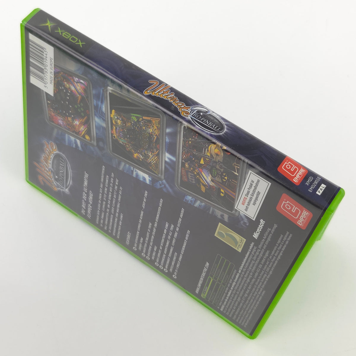 Xbox Spiel Ultimate Pro Pinball OVP PAL