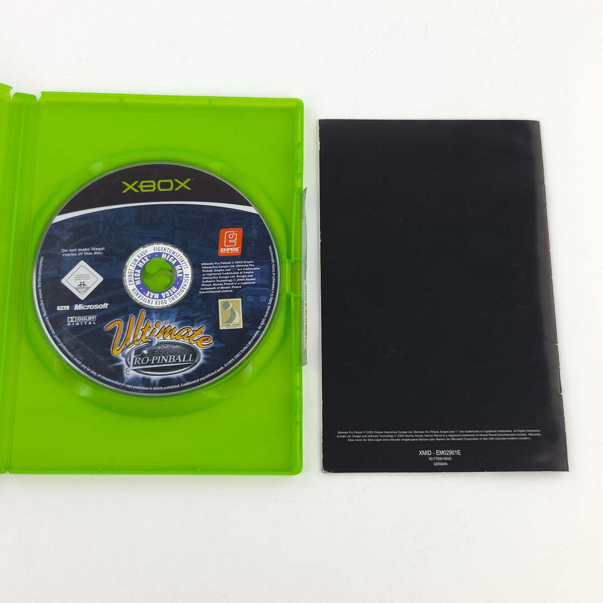 Xbox Spiel Ultimate Pro Pinball OVP PAL