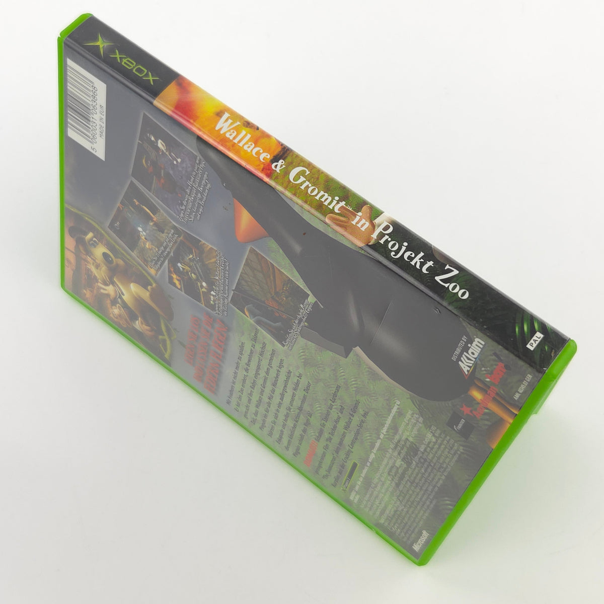 Xbox Spiel Wallace Gromit Projekt Zoo OVP PAL