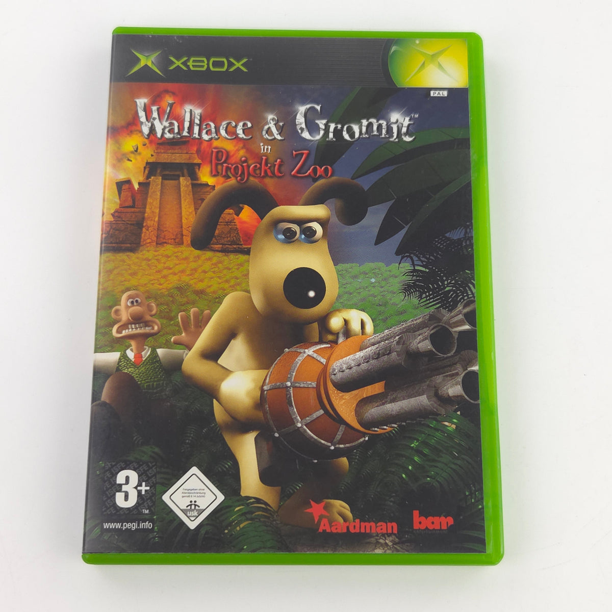 Xbox Spiel Wallace Gromit Projekt Zoo OVP PAL