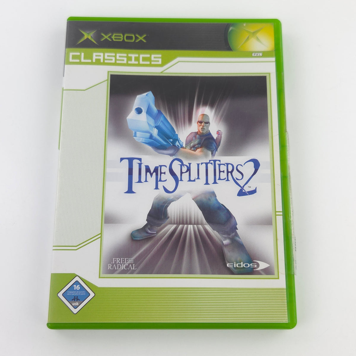 Xbox Classic Spiel – Time Splitters 2 (OVP PAL)