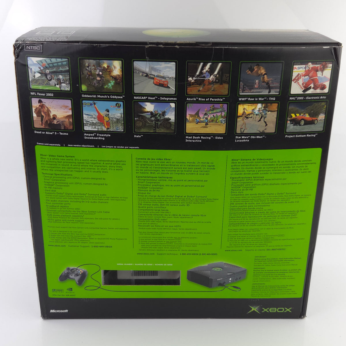 Xbox Classic Konsole – Video Game System OVP NTSC USA