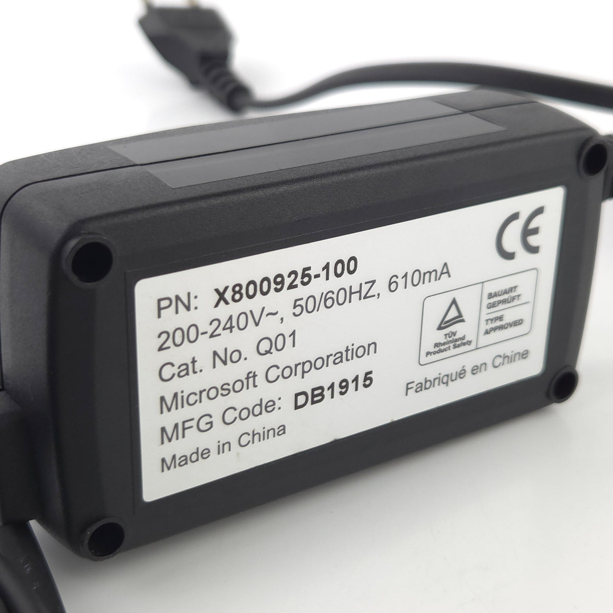 Microsoft Xbox Zubehör Original Netzkabel