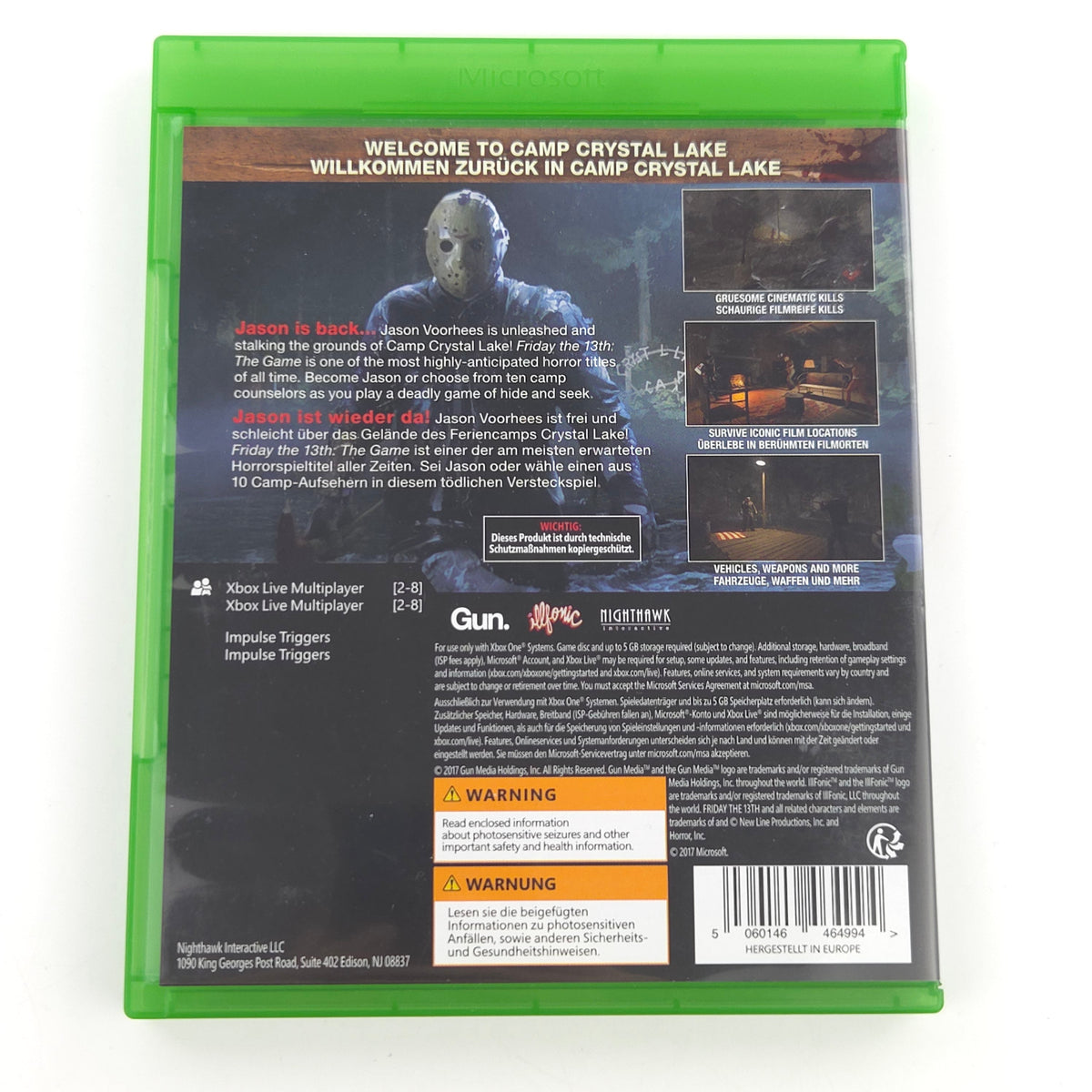 Xbox Series X Spiel Friday The 13th USK18 PAL