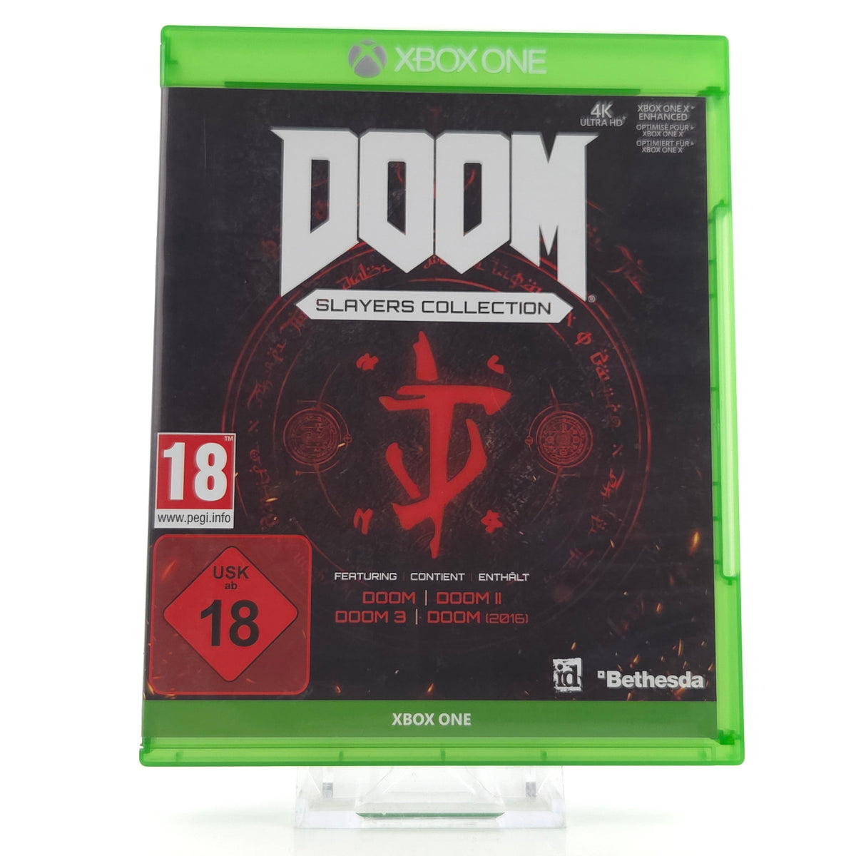 Microsoft Xbox ONE / Series X Spiel: DOOM Slayers Collection (PAL EUR USK18)