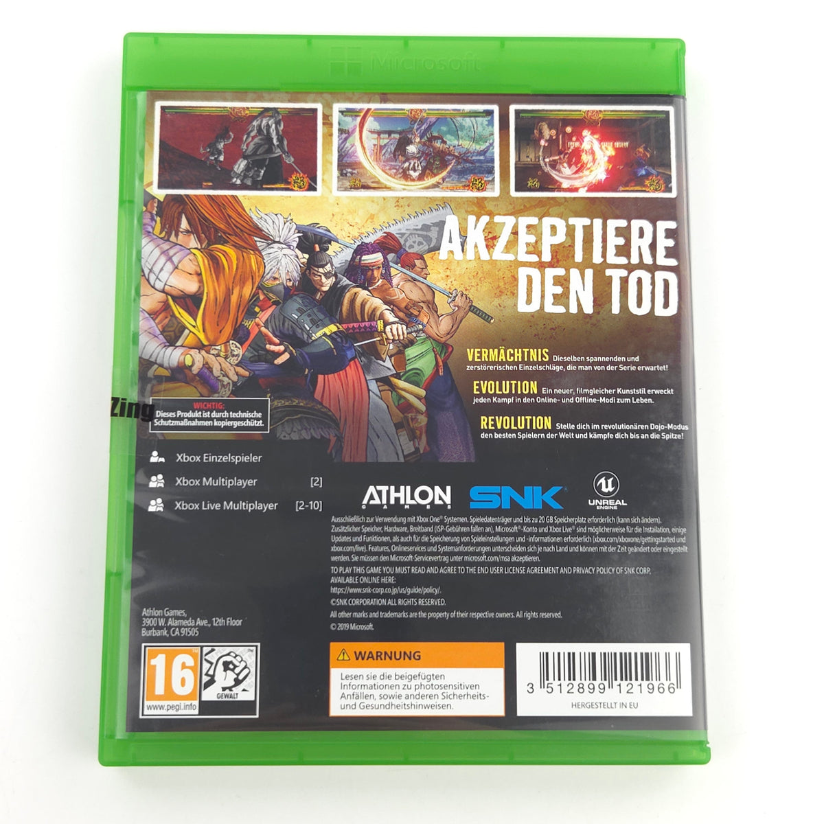 Xbox Series X Spiel Samurai Shodown DE PAL