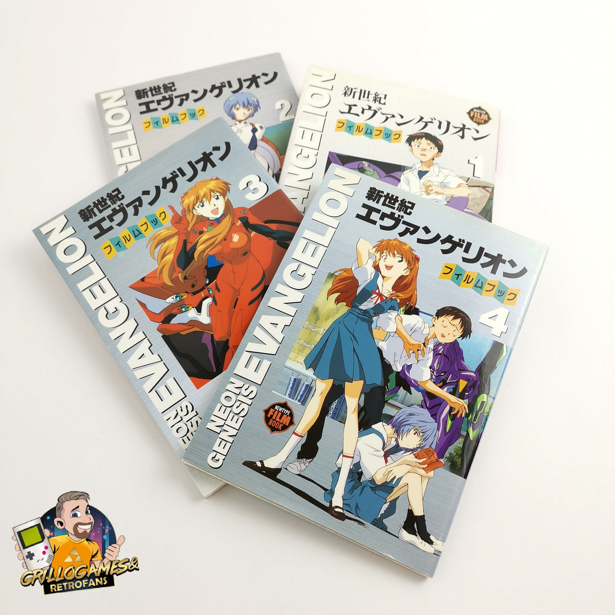 Neon Genesis Evangelion Film Book Teil 1-4 Bücher