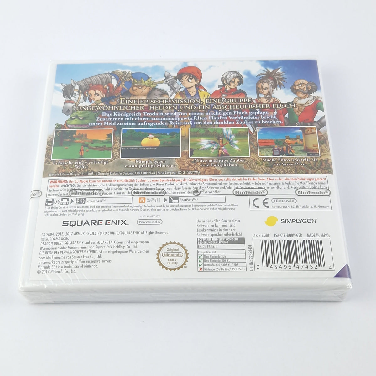 Nintendo 3DS Spiel – Dragon Quest VIII Neu + Guide