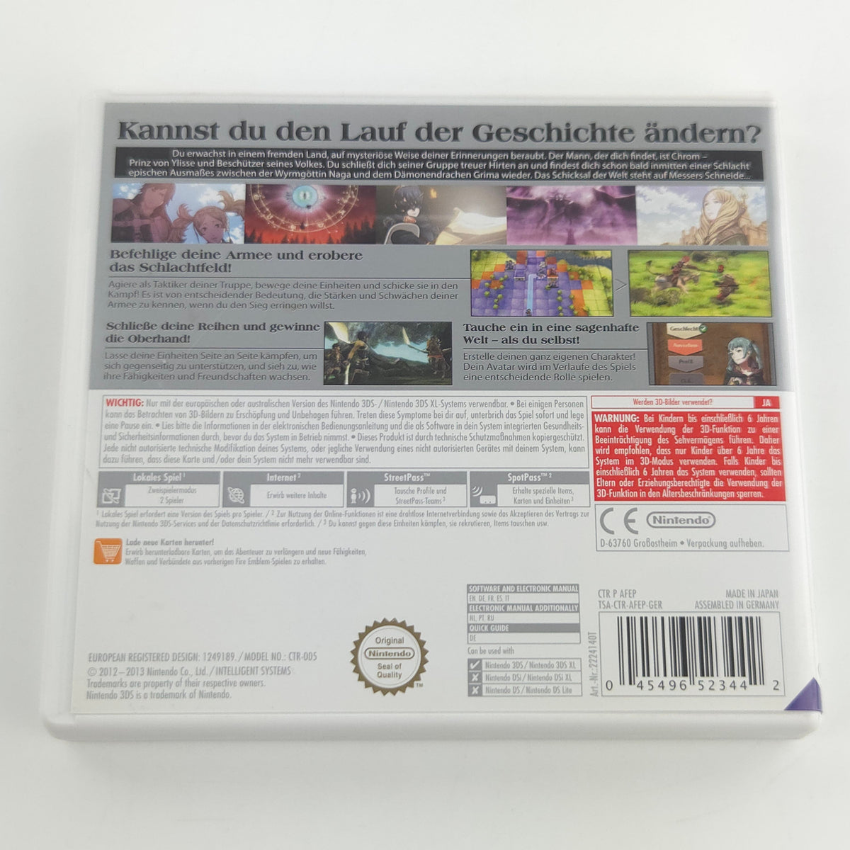 Nintendo 3DS Spiel Fire Emblem Awakening OVP DE