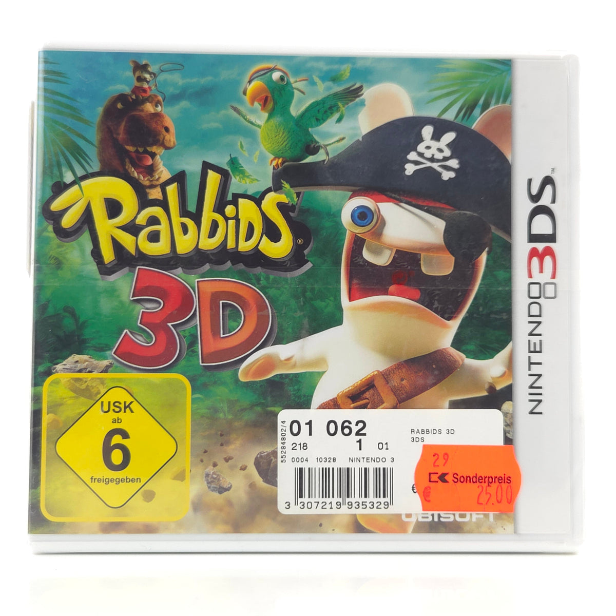 Nintendo 3DS Spiel Rabbids 3D NEU OVP PAL SEALED