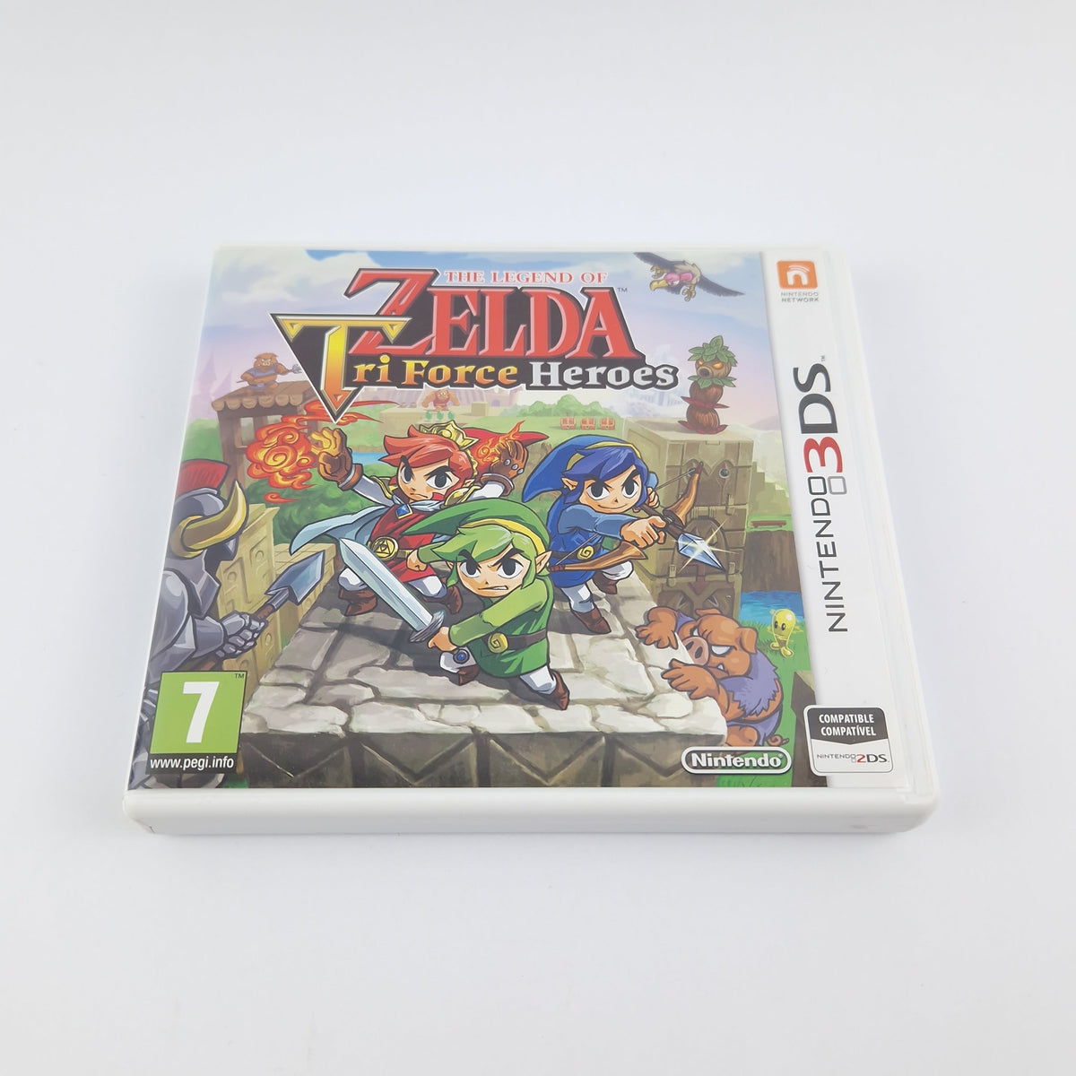 Nintendo 3DS Spiel – Zelda Triforce Heroes + Game Guide