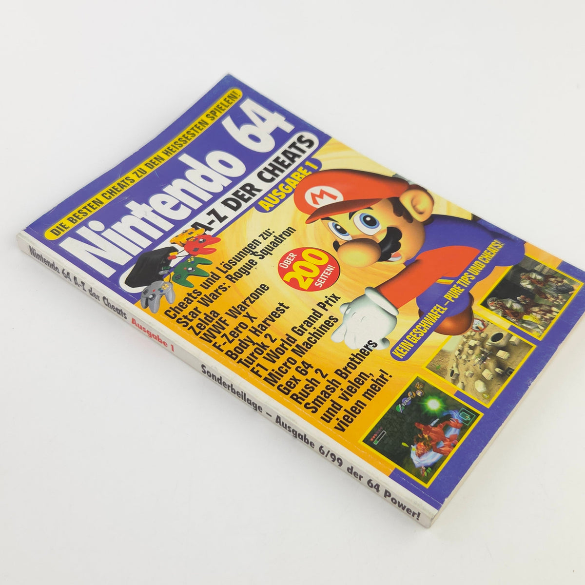 N64 Buch Die besten Cheats Ausgabe 1 Nintendo 64