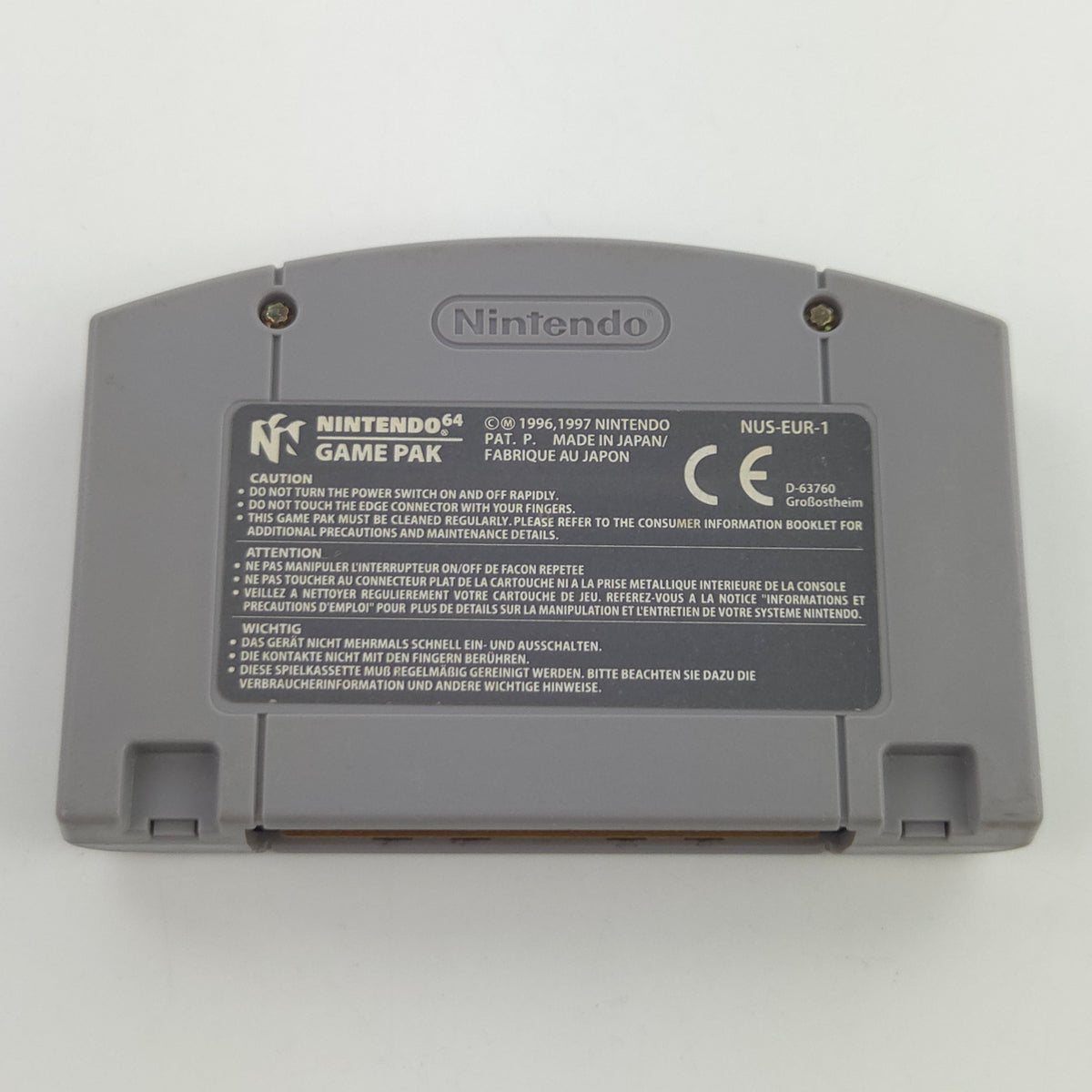 Nintendo 64 Spiel Kirby 64 PAL Modul Akzeptabel