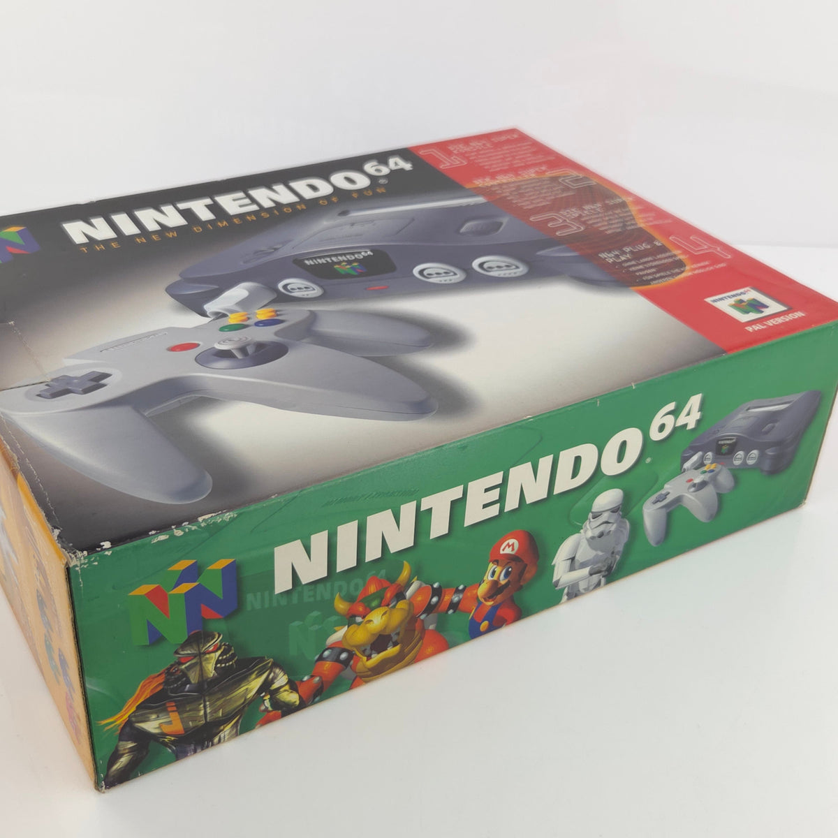 Nintendo 64 Konsole N64 Bundle Set OVP PAL NOE
