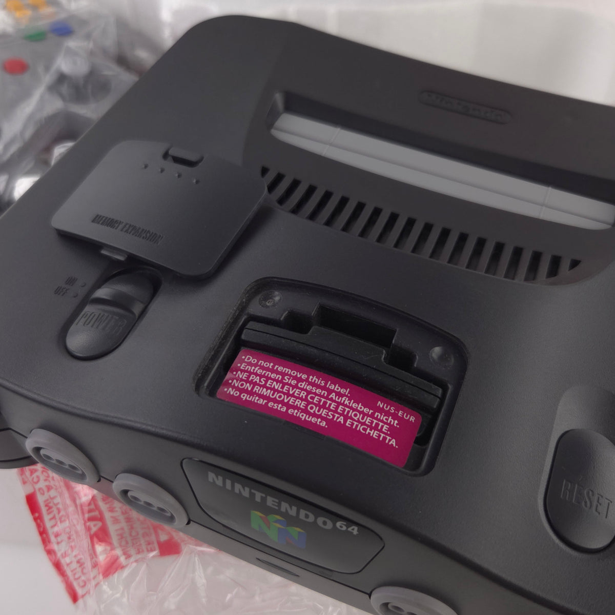 Nintendo 64 Konsole – The New Dimension of Fun (OVP PAL)