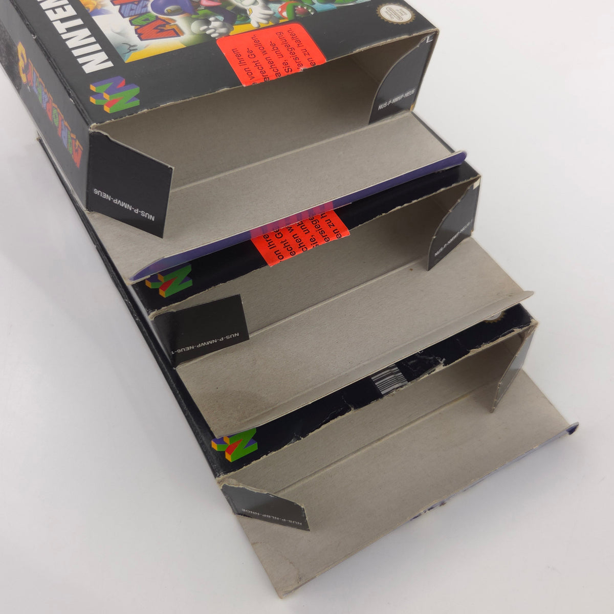 Nintendo 64 Mario Party 1 2 3 Original OVPs Anleitung