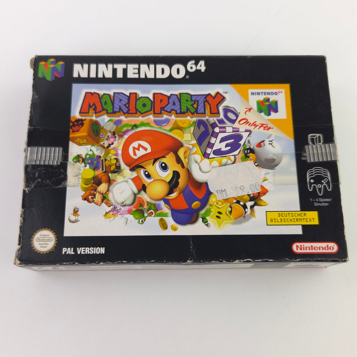Nintendo 64 Mario Party 1 2 3 Original OVPs Anleitung