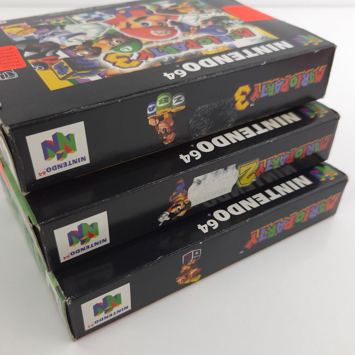 Nintendo 64 Mario Party 1 2 3 Original OVPs Anleitung