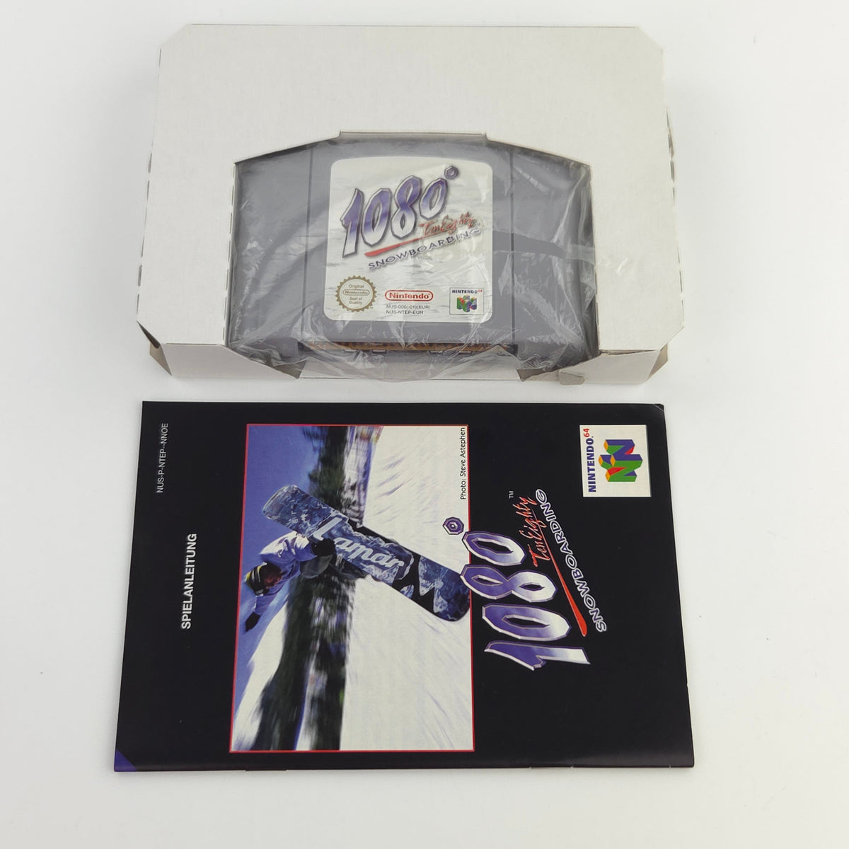 Nintendo 64 Spiel 1080 Ten Eighty Snowboarding Sport OVP